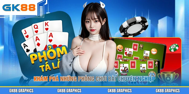 Khám phá những phòng chơi bài chuyên nghiệp