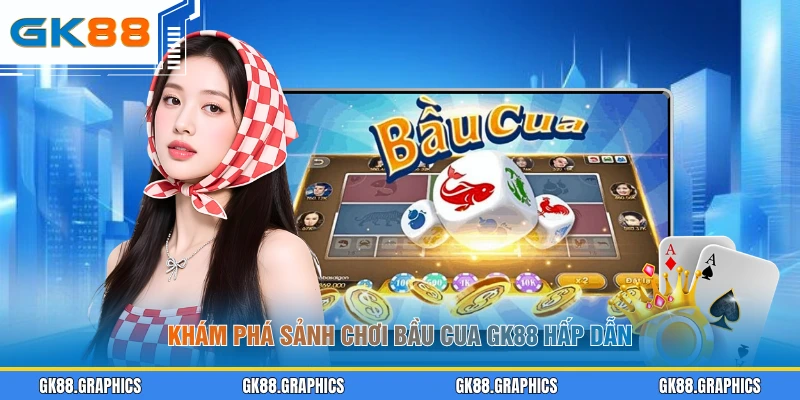 Khám phá sảnh chơi Bầu Cua GK88 hấp dẫn