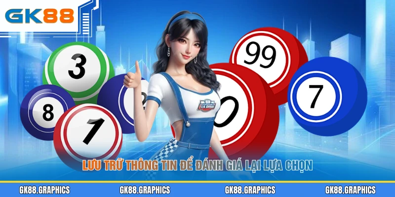 Lưu trữ thông tin để đánh giá lại lựa chọn