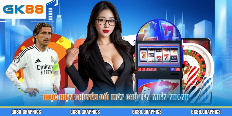 Thực hiện chuyển đổi máy chủ tên miền nhanh